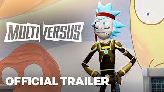 MultiVersus  Rick Sanchez Official Gameplay Trailer [upl. by Moguel]