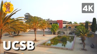 UCSB Campus Walking Tour  Santa Barbara 4k Ultra HD  🔊 Binaural Sound [upl. by Lawtun]