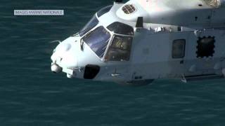 NH90 NFH Nato Frigate Helicopter quotCaïmanquot [upl. by Annayar]