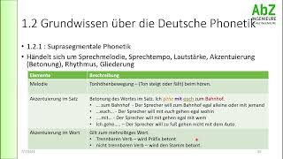 Phonetik 2  Grundwissen Deutsche Phonetik [upl. by Haldis]