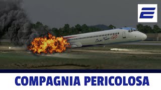 ⚫️ UNA COMPAGNIA AEREA PERICOLOSA ✈️ Volo OneTwoGO Airlines 269 [upl. by Einnos]