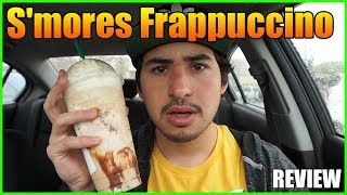 STARBUCKS Smores Frappuccino REVIEW [upl. by Azaria]