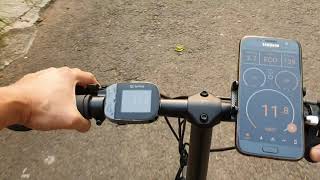 Xiaomi Qicycle  Push button throttle [upl. by Airamalegna]