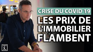 Pourquoi les prix de limmobilier flambent malgré la crise [upl. by Acnaib88]