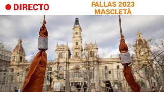 FALLAS 2023 VALENCIA celebra su PRIMERA MASCLETÀ de MARZO  RTVE Noticias [upl. by Bough]