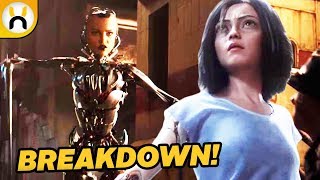 Alita Battle Angel Official Trailer BREAKDOWN [upl. by Lil735]