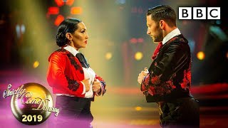 Michelle and Giovanni Paso Doble to Another One Bites the Dust  Week 7  BBC Strictly 2019 [upl. by Erdnaxela897]