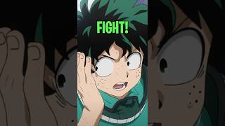 Deku FIGHTS BAKUGOU💀😰  My Hero Academia Abridged shorts [upl. by Ttezil]