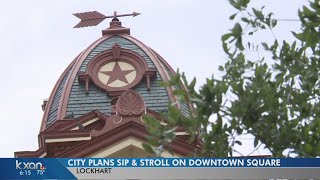 Lockhart minifestival brings in hundreds helps beautify downtown area [upl. by Gniliem616]