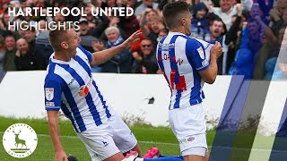 Extended Highlights  Hartlepool 10 Crawley Town  7th August 2021 [upl. by Chee]