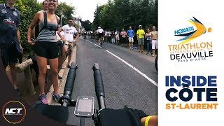 Triathlon Deauville 2017  Immersion dans la côte SaintLaurent [upl. by Walliw]