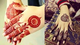 Easy and simple gol tikki mehedi design ideas 🥰henna mehndi simplemehndi [upl. by Chancey]