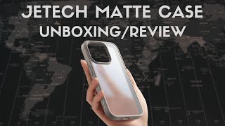 Unboxing the JETech Military Grade Case for iPhone 15 Pro The Perfect Protection [upl. by Vullo643]