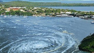 Tsunami warning after 73 earthquake near Tonga [upl. by Roer]