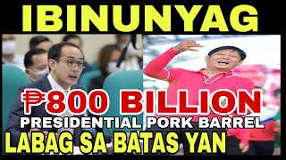 PBBM NILAGLAG NA NG TULUYAN NI ATTY VIC IBINUNYAG ₱800 BILLION SAAN NAPUNTA [upl. by Lenoyl]