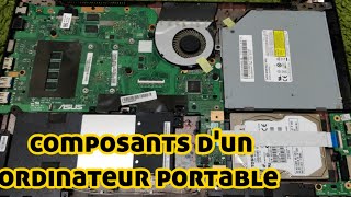 les composants dun ordinateur portable [upl. by Eimaj98]