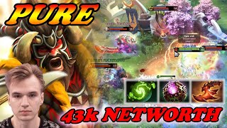 Pure rare Beastmaster carry ultra late 43k networth  Immortal Best Ranked Gameplay [upl. by Githens]