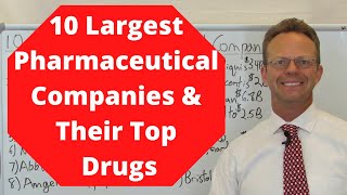 10 Largest Pharmaceutical Companies and Their Top Drugs [upl. by Appel]