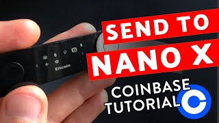 How to Send Bitcoin and Ethereum from Coinbase to Ledger Nano X [upl. by Gresham]