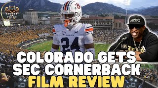 Film Breakdown Coach Prime And Colorado Get SEC Cornerback Transfer In 511 183 Colton Hood [upl. by Adiari]