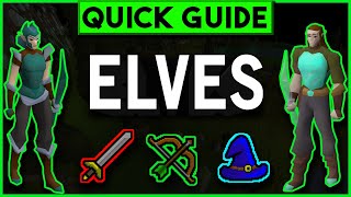 OSRS Elves Slayer Guide  ALL LOCATIONS  Quick Guide 2020 [upl. by Euqinamod]