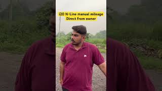 Hyundai i20 NLine manual 2024 mileage direct from owner akshitchawla740 shorts youtubeshorts [upl. by Darach]