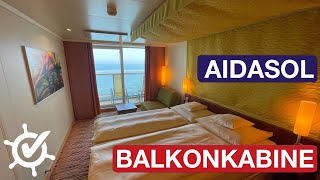 AIDAsol Balkonkabine 7114 [upl. by Keating602]