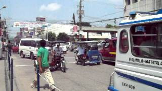 Traffic at F Tanedo and Panganiban Street in Tarlac City Philippines [upl. by Talya]