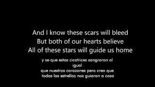 Ed Sheeran All of the stars subtitulos español ingles [upl. by Nyer323]