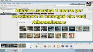 Ridimensionare le immagini con Picasa e applicare un watermark alle foto [upl. by Schechter]