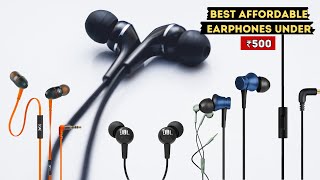 Best wired headphones with micEarphones Under ₹500 2024 best wired earphoneswired earphones [upl. by Jahdol552]