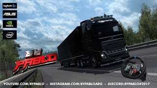 QUE PASO CON YEKKO YEK   VAMOS AL CAOS DIA 2  ETS2  EURO TRUCK SIMULATOR 2  MULTIPLAYER  G29 [upl. by Ylenats]