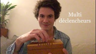 ASMR FRANCAIS  Multi déclencheurs objets du monde amp chuchotements [upl. by Lubin]