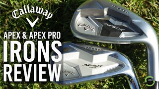 CALLAWAY APEX amp APEX PRO IRON REVIEW [upl. by Ellersick986]