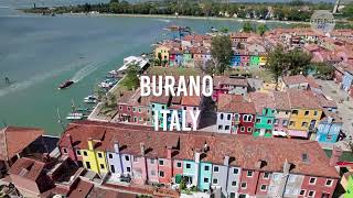 Burano Italy  Most Colorful Place  Travel  Explore Edge [upl. by Brody]