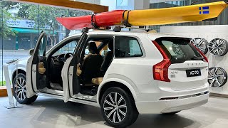 New  2022 Volvo XC90 20L White Color  Luxury SUV 7 Seats  Exterior  Interior Details [upl. by Intruoc]