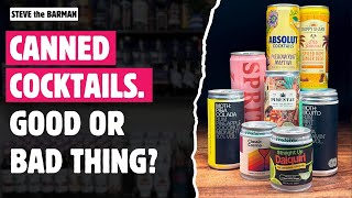 🔍ESSENTIAL INSIGHT Are Canned Cocktails worth buying [upl. by Eladnor900]