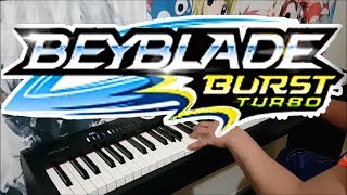 Beyblade Burst Turbo Theme Song  quotTurboquot Piano [upl. by Rochkind61]