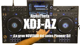 AlphaTheta XDJAZ Review Completa y Demo del Nuevo TodoenUno  ¿El Mejor Controlador de 2024 [upl. by Rehpotirhc]