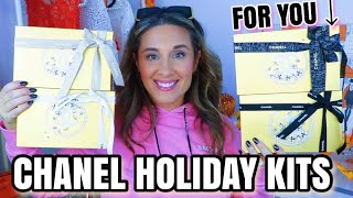 UNBOXING CHANEL HOLIDAY KITS 2024  PLUS THERE IS ONE FOR YOU [upl. by Nodnart]