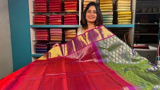 Pure Kanchipuram Silk Sarees [upl. by Yud]