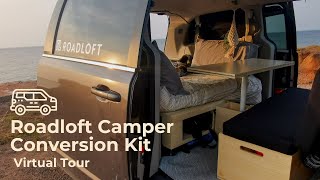 Transform Your Minivan into a Camper with Roadloft  Innovative Minivan Conversion Kit Tour [upl. by Nrevel]