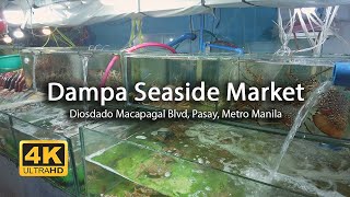 Dampa Seaside market and Restaurant  Macapagal Pasay  Island Times [upl. by Icat]