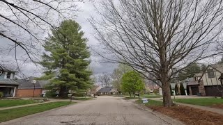 Neighborhood Drive In Bloomington Indiana [upl. by Chiaki]