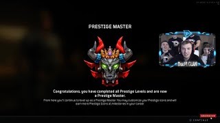 Worlds First Black Ops 4 quotPrestige Masterquot WHAT HAPPENS [upl. by Wimsatt]