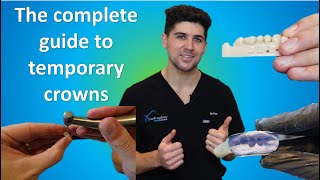 HOW TO MAKE THE PERFECT TEMPORARY CROWN Provisional Restoration [upl. by Paviour]