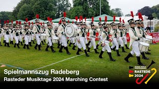 Spielmannszug Radeberg  WAMSB Marching Contest  Rasteder Musiktage 2024 [upl. by Eddina276]