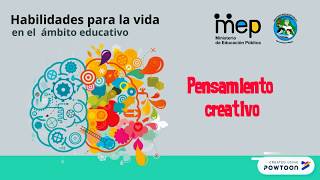 7 Pensamiento creativo [upl. by Archambault443]