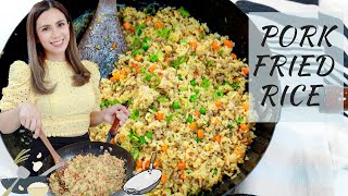 How to make Pork Fried Rice  Pork Fried Rice  Easy Pork Fried Rice Homemade  Chef Sheilla [upl. by Neeloj]