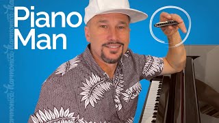 How To Play Piano Man On Harmonica A StepByStep Lesson Guide [upl. by Heida]